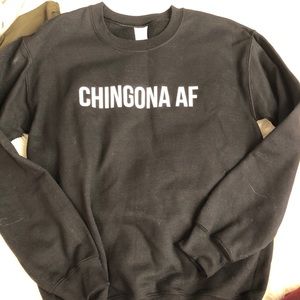 Jenny 69 “Chingona AF” crewneck
